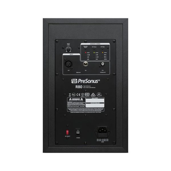 PreSonus R80 Back