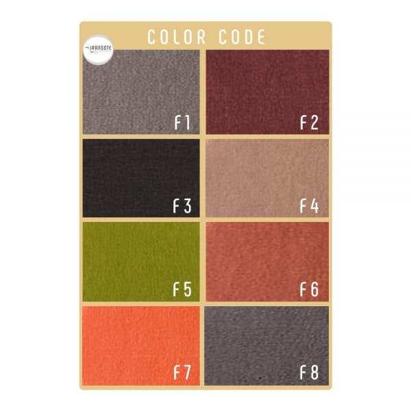 Babol Carpet Flat 154X215-5mm Color Code