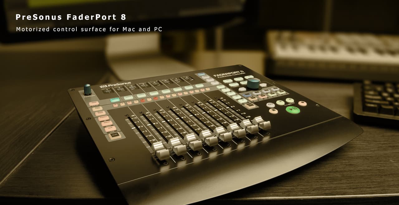 PreSonus FaderPort 8 Content