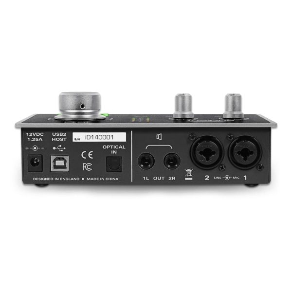 Audient iD14 Back