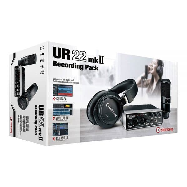 Steinberg UR22 MKII Recording Pack BOX