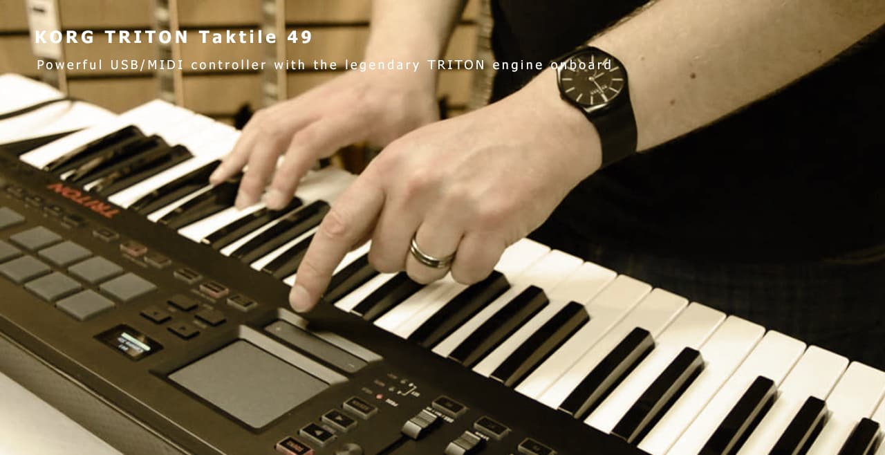 KORG TRITON Taktile 49 Content