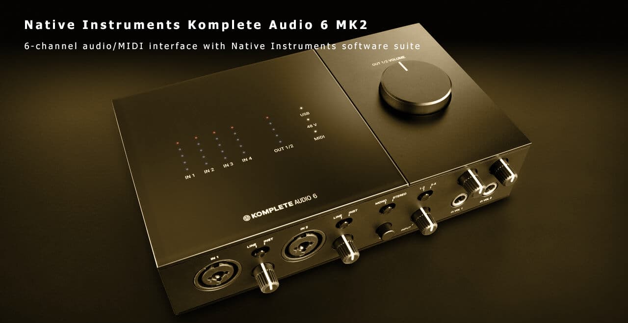 Native Instrument Audio Komplete 6 MK2 Content