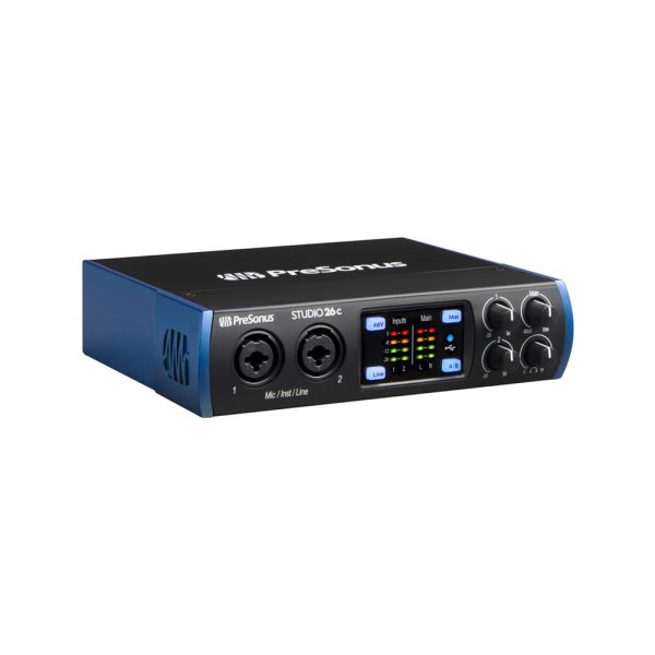 PreSonus Studio 26c Left Angle