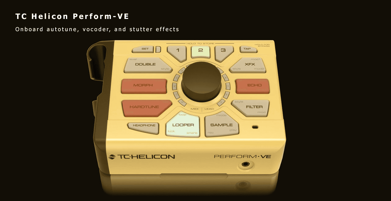 TC Helicon Perform VE Content