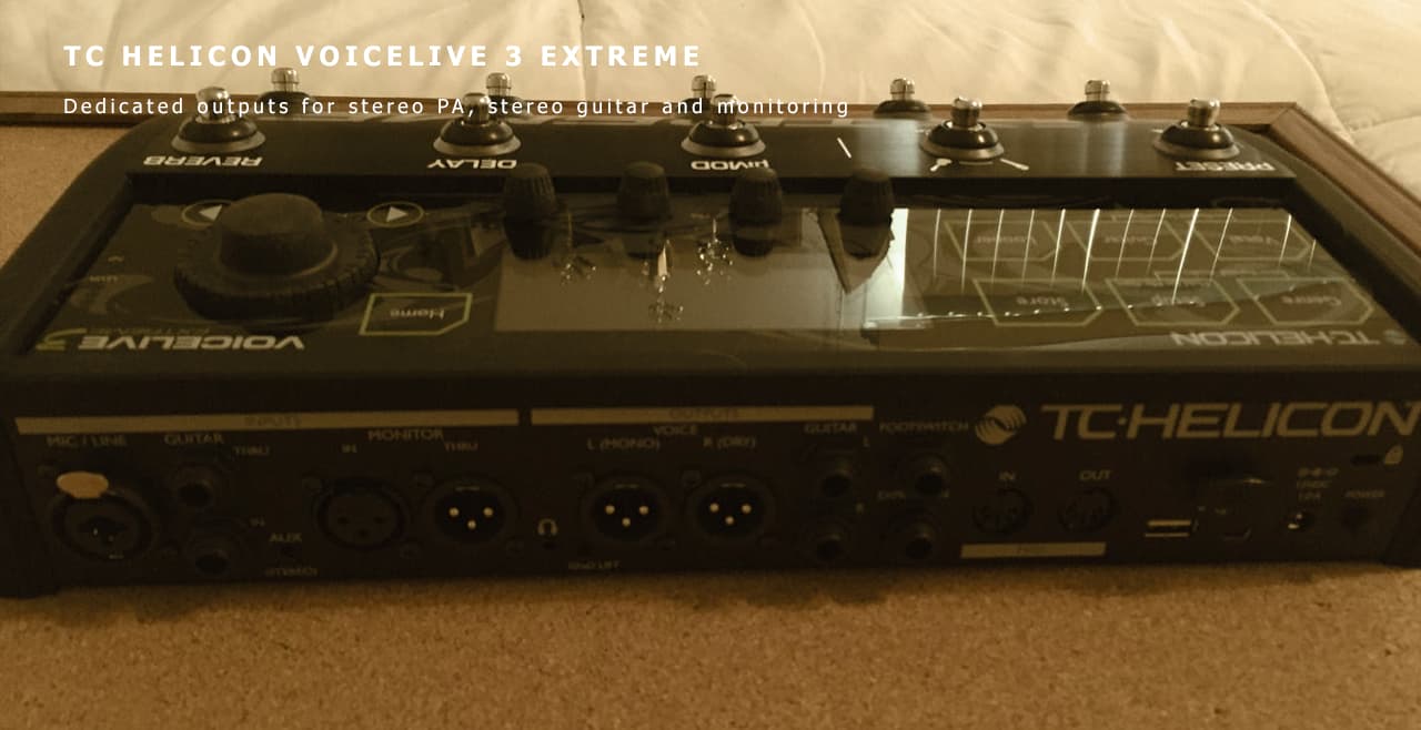 TC Helicon VoiceLive 3 Extreme Detail
