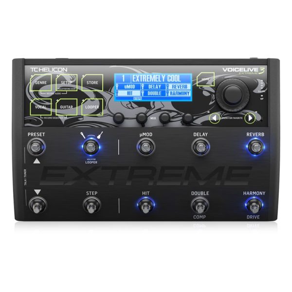 TC Helicon VoiceLive 3 Extreme top