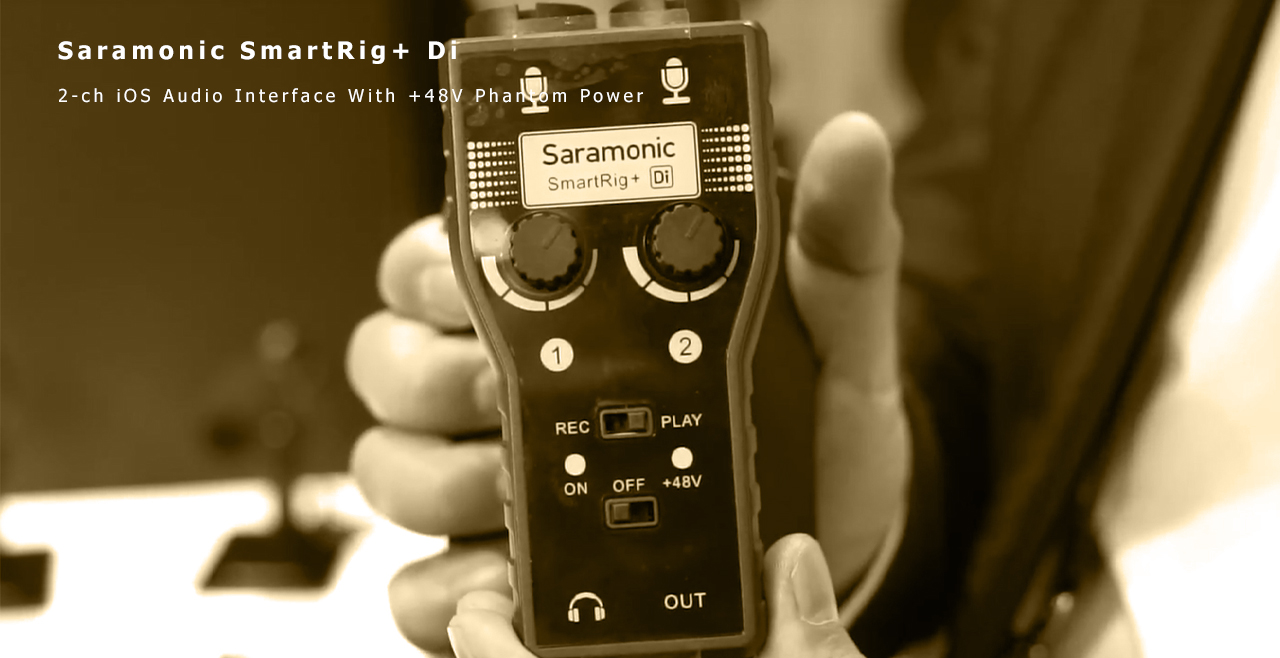 Saramonic smartRig+ Di Content