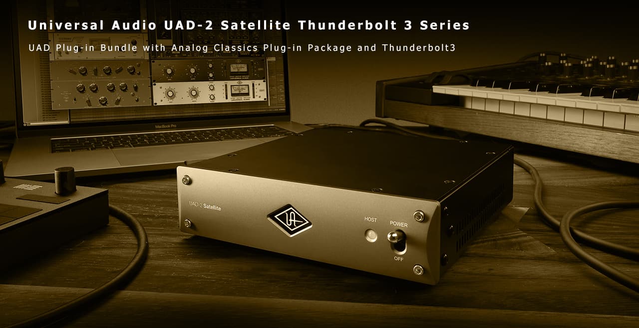 UNIVERSAL AUDIO UAD-2 Satellite Thunderbolt3 Series Content
