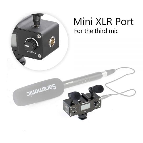 Saramonic CaMixer Mini XLR Port