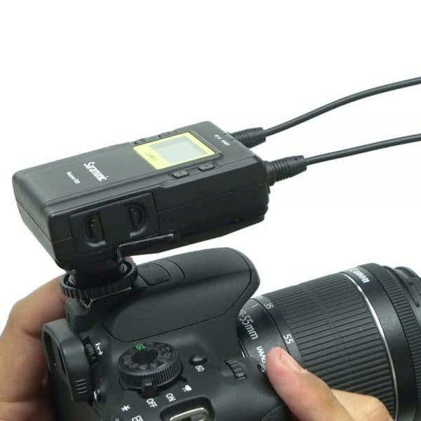 Saramonic UwMic9 RX9 On Camera