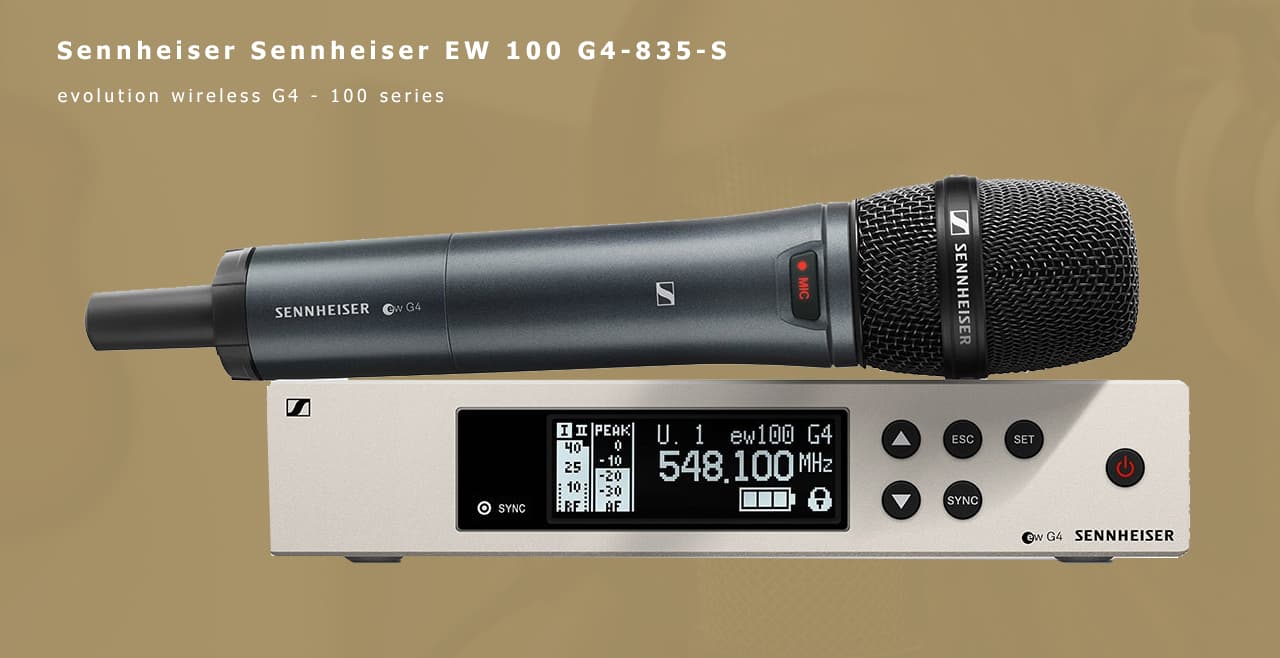 Sennheiser EW 100 G4-835-S Content