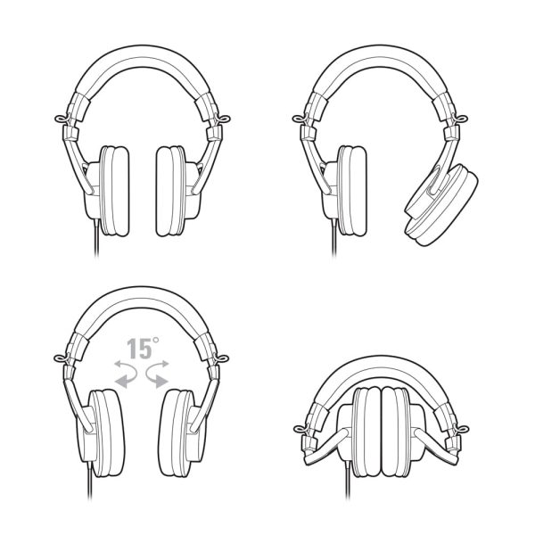 Audio Technica ATH-M30x Schematic