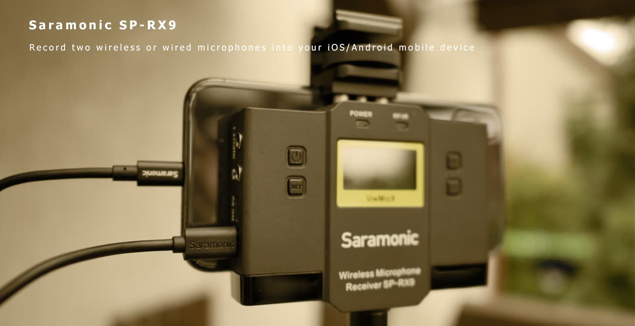 Saramonic SP-RX9 Content