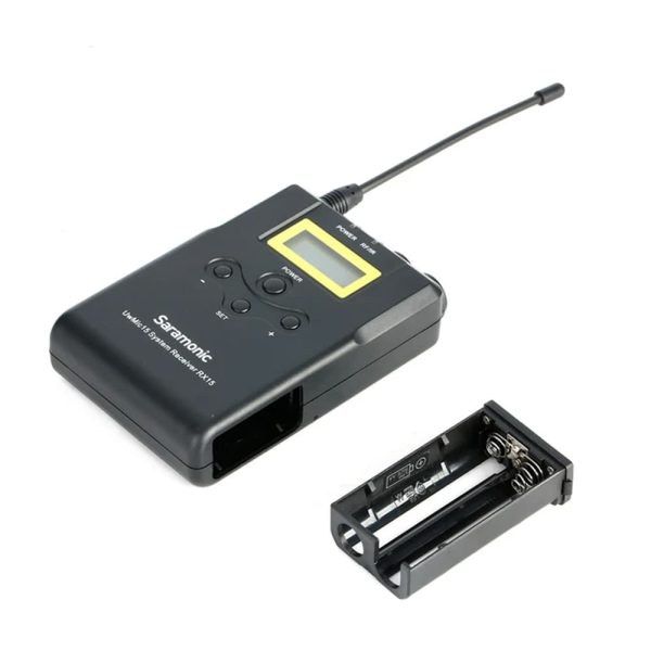 Saramonic UwMic15 RX15 Battery Slot