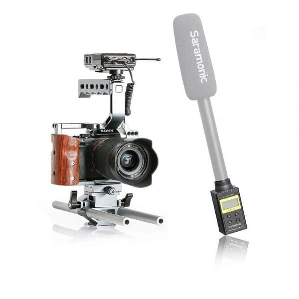 Saramonic UwMic9 TX-XLR9 on Camera