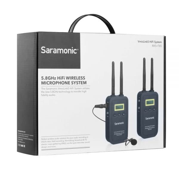 Saramonic VimicLink5 RX5+TX5 HiFi System Box