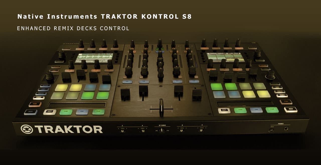 Native Instruments Traktor Kontrol S8 More