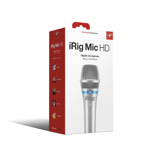 iK Multimedia iRig Mic HD Silver Box