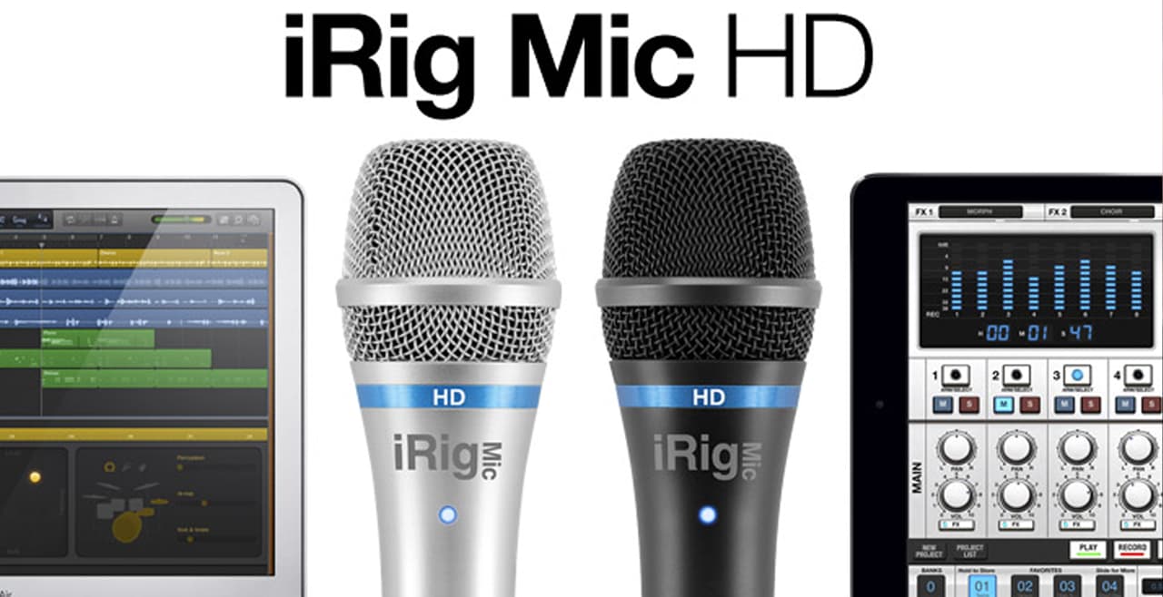 iK Multimedia iRig Mic HD Silver Content