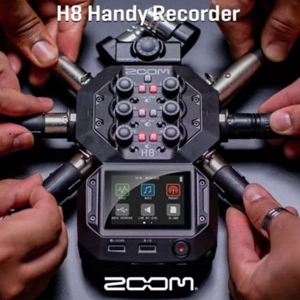 ZOOM H8 In Use