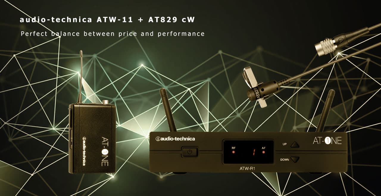audio-technica ATW-11+AT829cW Content
