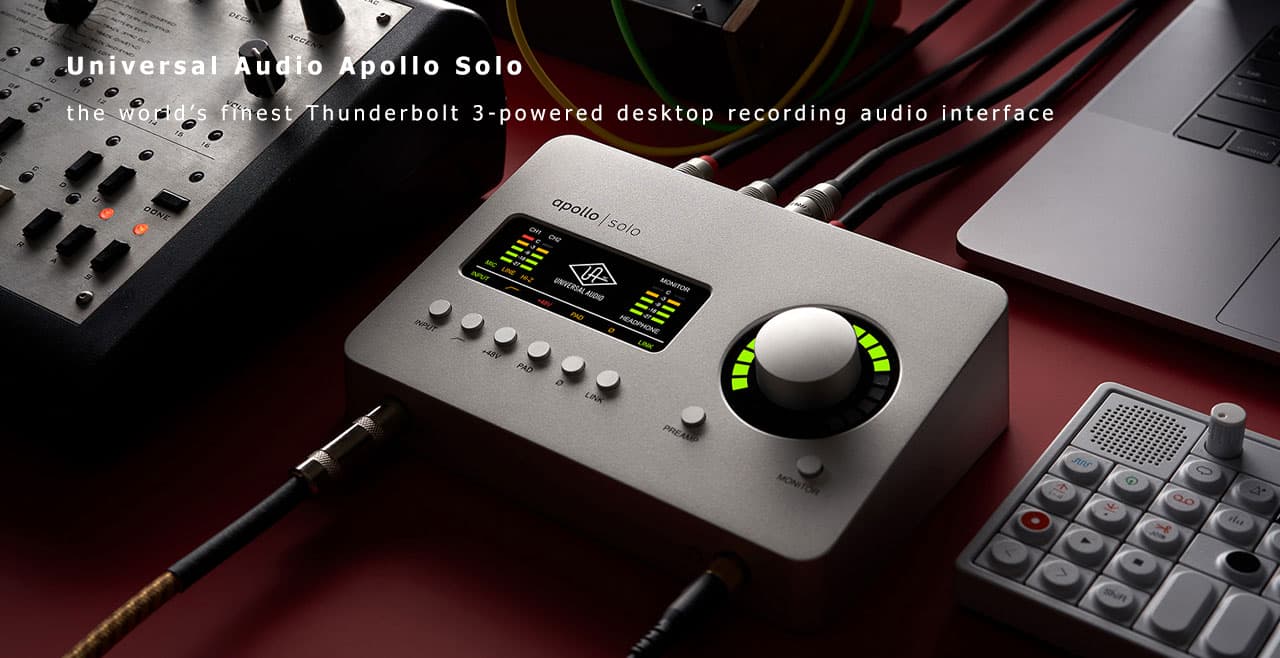 Universal Audio Apollo Solo Thunderbolt Content
