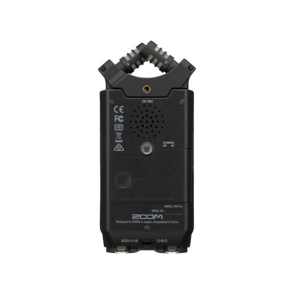 Zoom H4n Pro Black Back