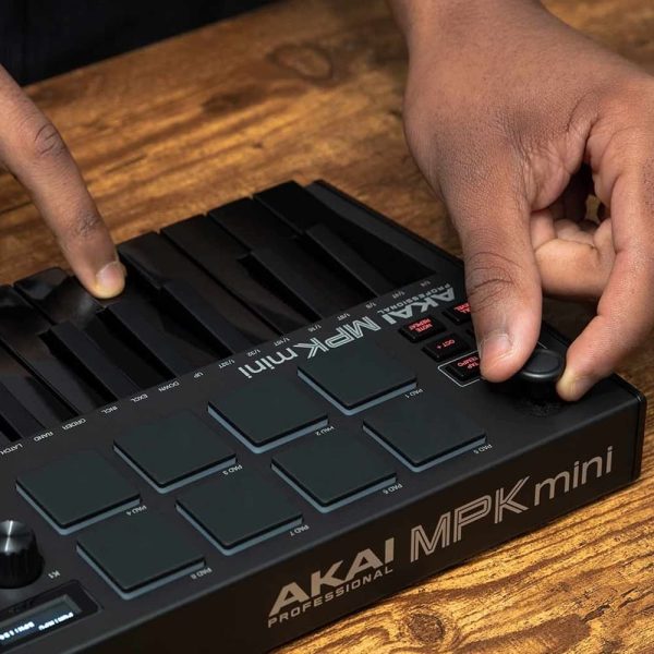 MPK Mini MK3 Black In Use