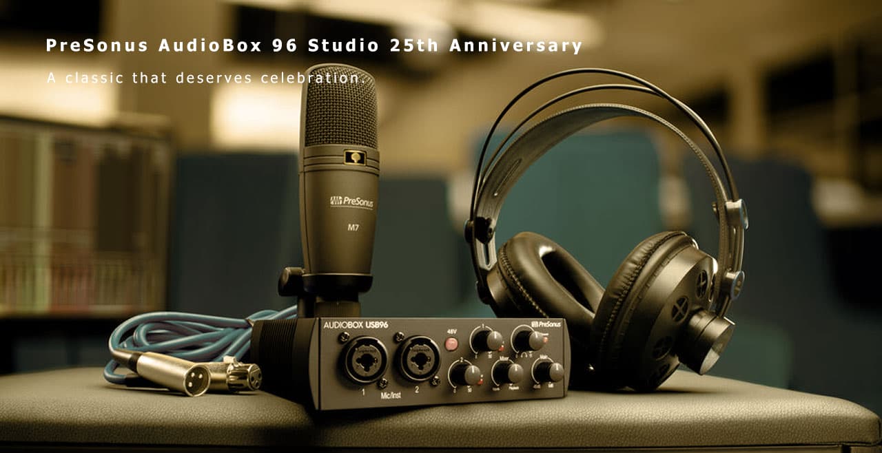 PreSonus AudioBox 96 Studio 25th Anniversary Content