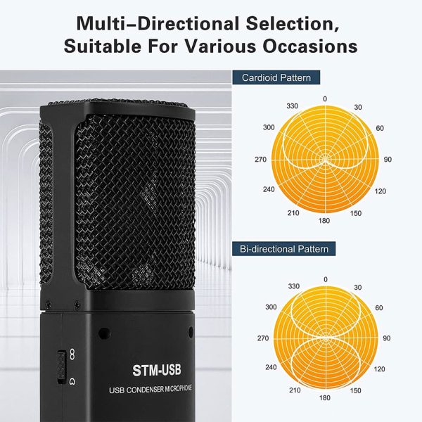 Comica Audio STM USB Polar pattern