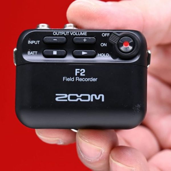 Zoom F2 In Hand