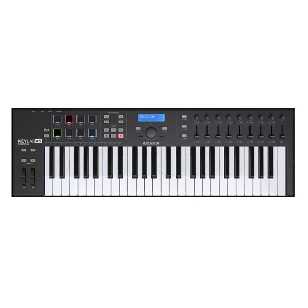 Arturia KeyLab Essential 49 Black Edition Top