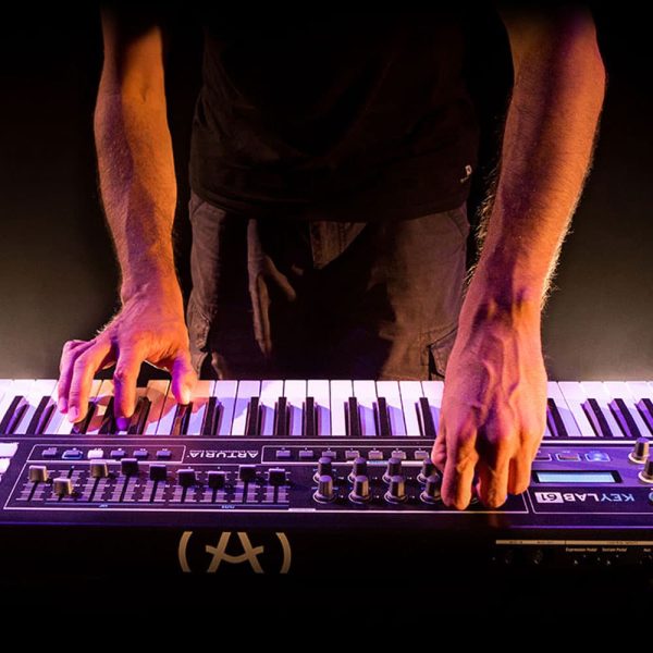 Arturia KeyLab 61 MK2 Black Edition In Use