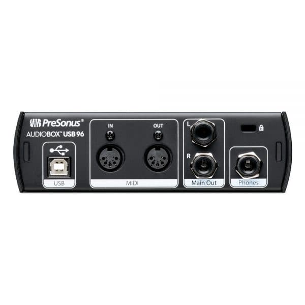 PreSonus AudioBox USB 96 25th Anniversary Back