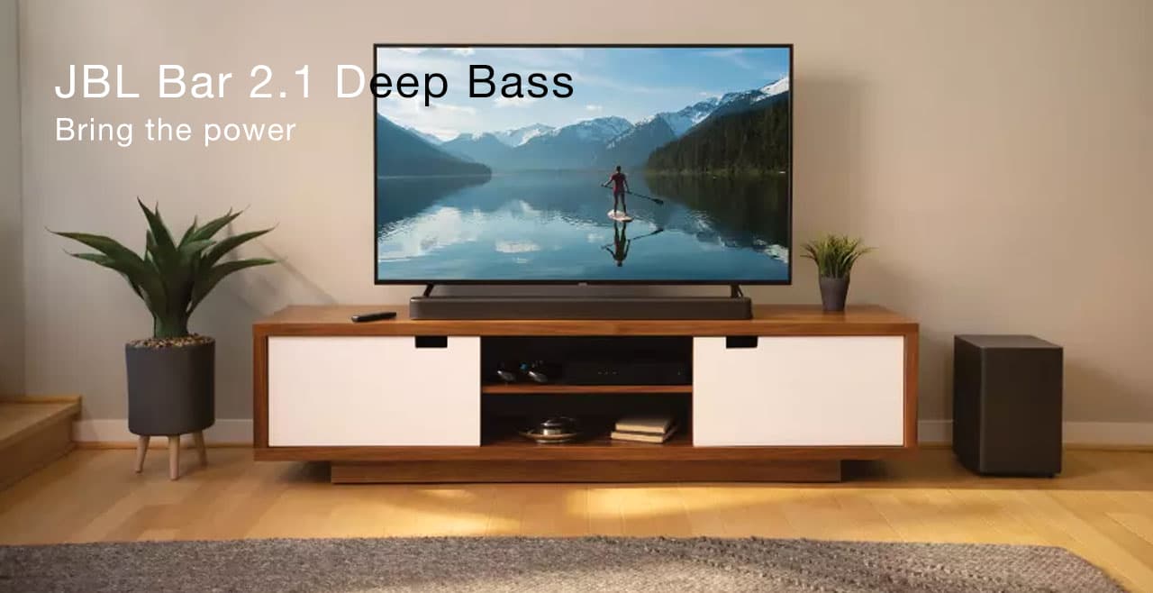 JBL Bar 2.1 Deep Bass Content