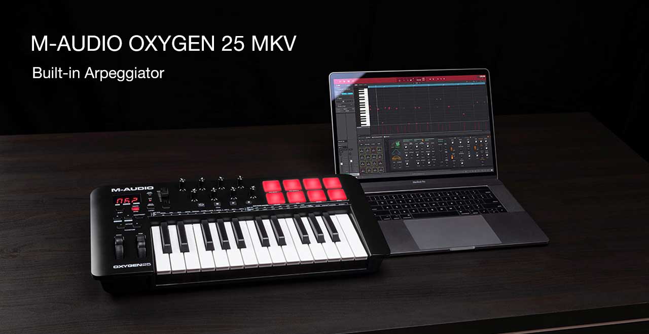 M-AUDIO OXYGEN 25 MKV Content