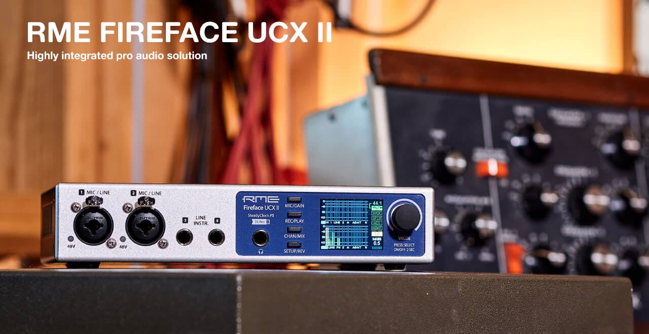 RME Fireface UCX II Content