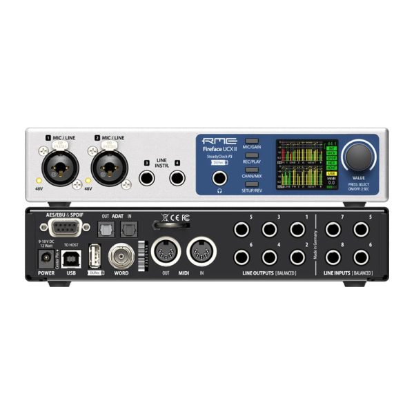 RME Fireface UCX II Front & Back