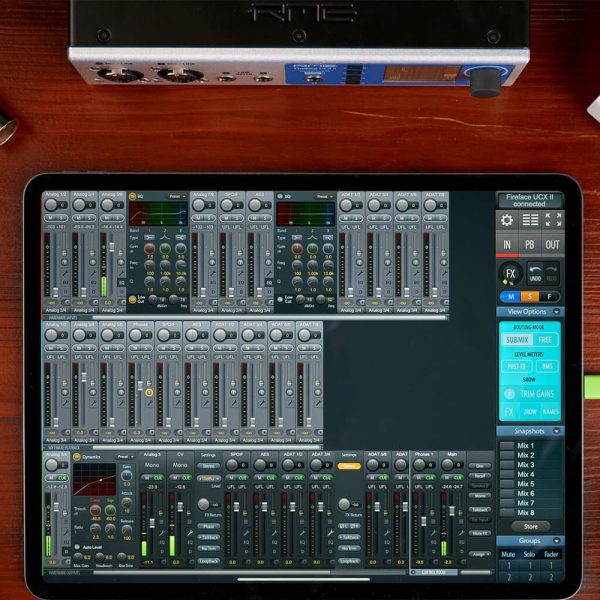 RME Fireface UCX II iPad