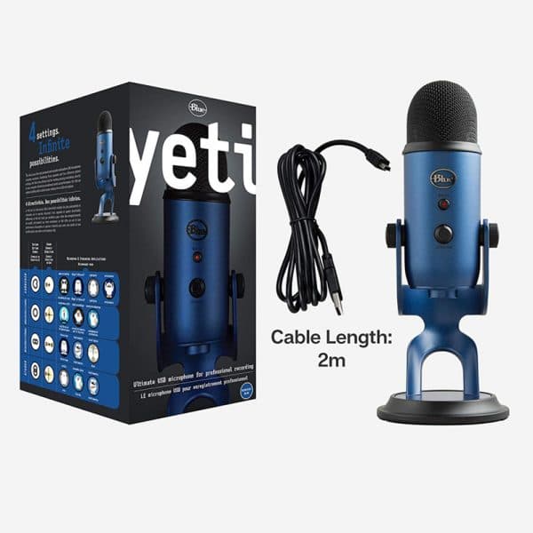Blue Microphones Yeti Midnight Box