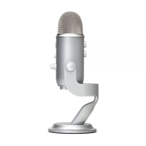 Blue Microphones Yeti Silver Side