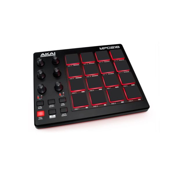 AKAI MPD218 Angle