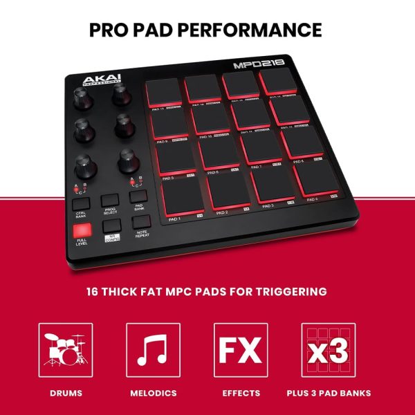 AKAI MPD218 Guide