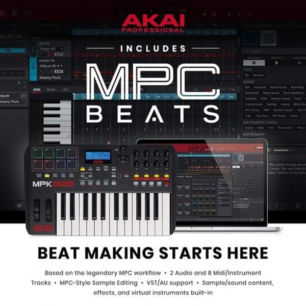 AKAI MPK225 MPC Beats