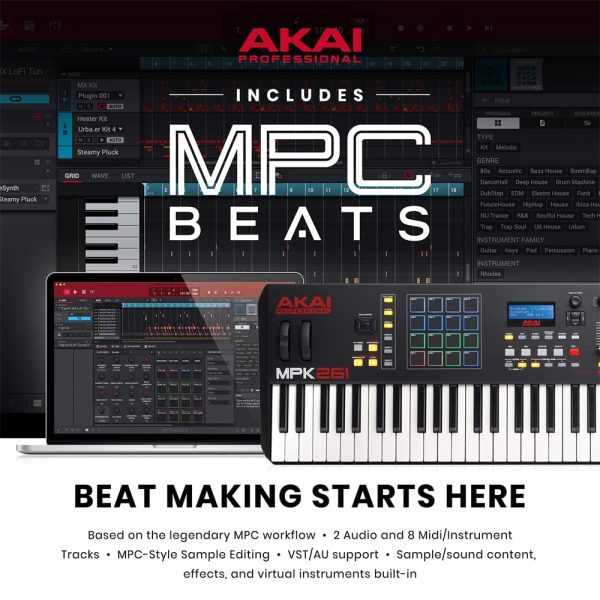 AKAI MPK261 MPC Beats
