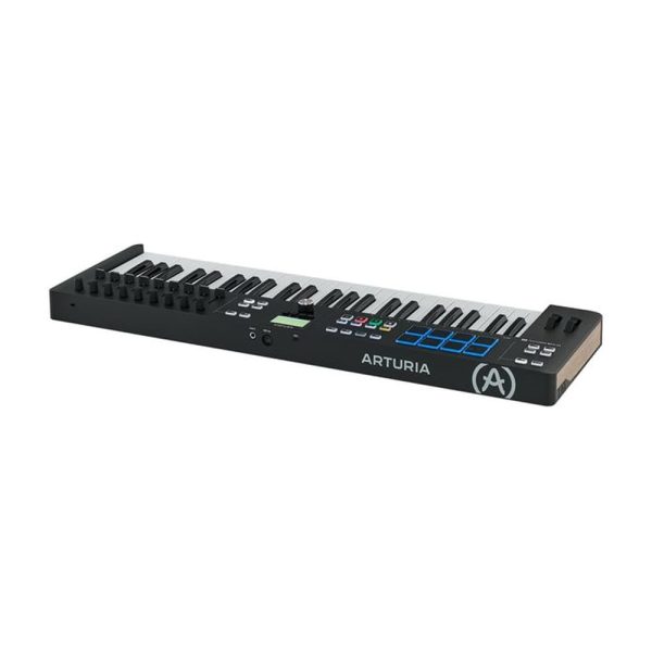 Arturia KeyLab Esseintial 49 MK3 Black Edition Angle Back
