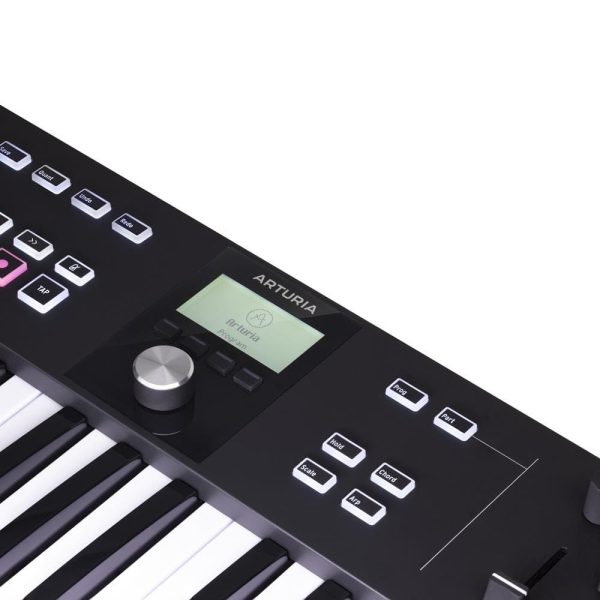 Arturia KeyLab Esseintial 49 MK3 Black Edition Display