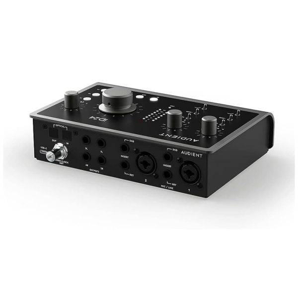 Audient iD24 Angle Back