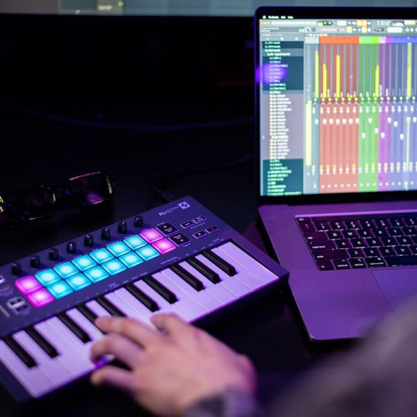 Novation FLkey mini In Use